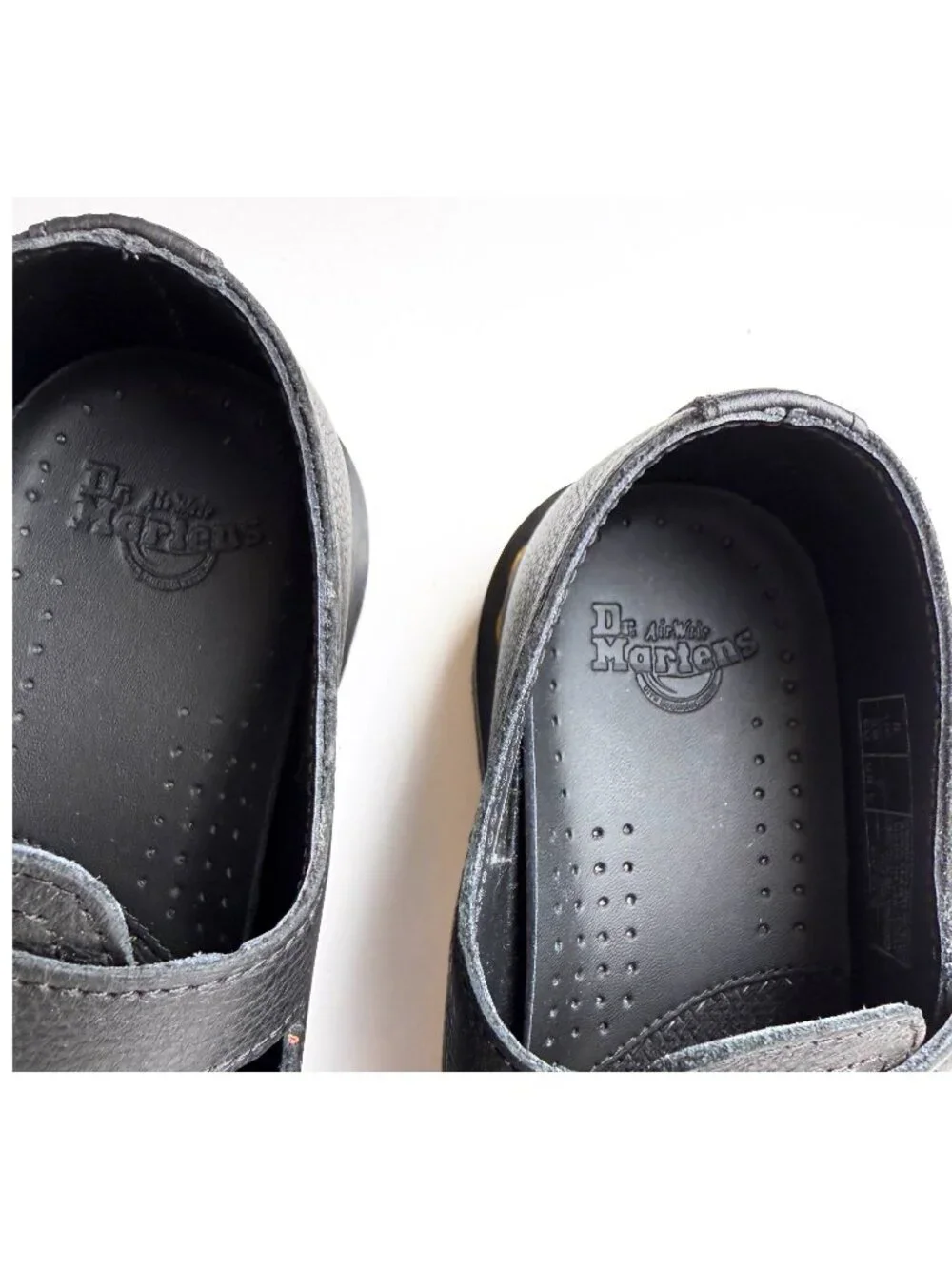 Dr. Martens 8065 Black Smooth Leather Mary Jane Shoes Size 7